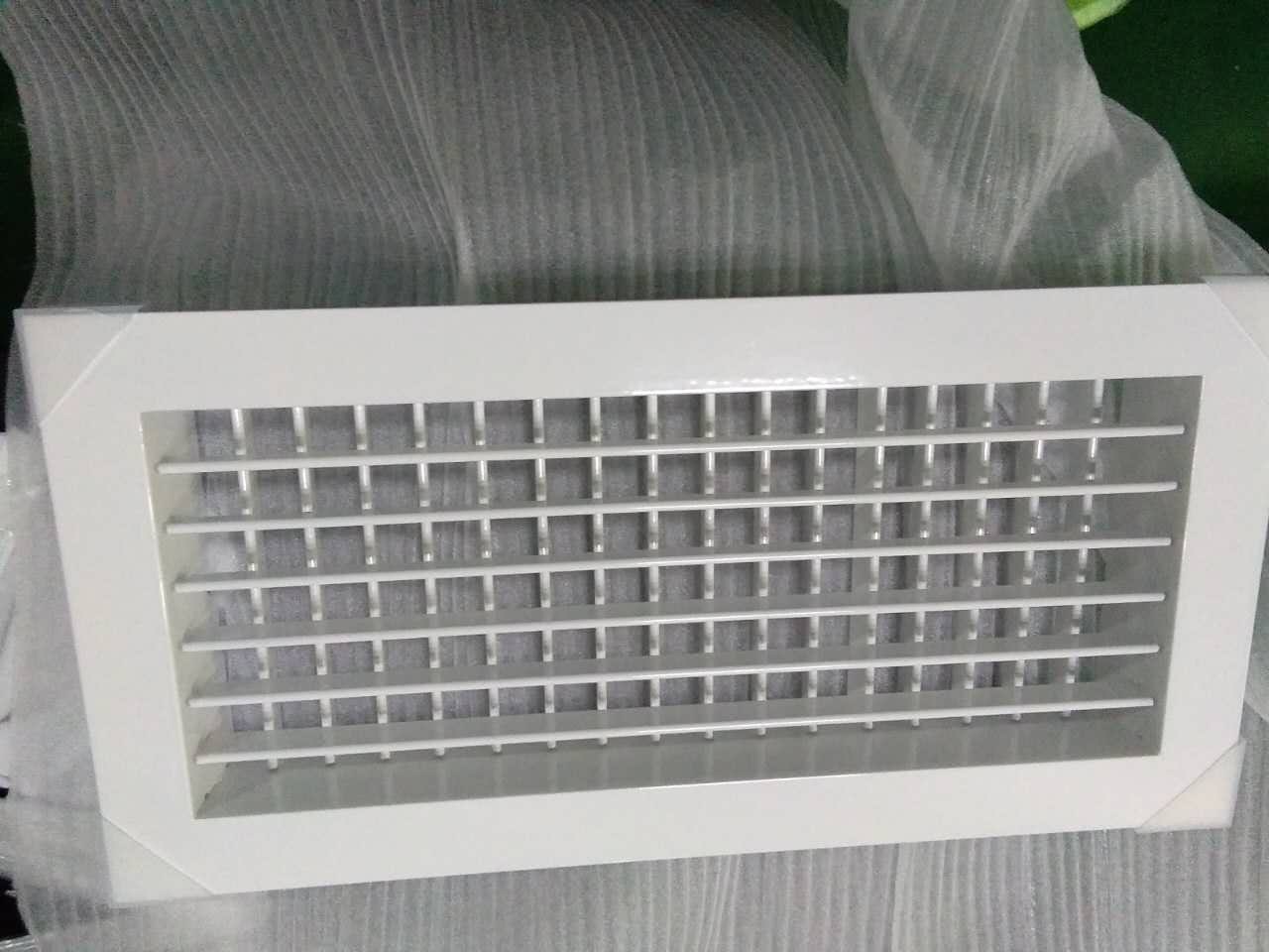 Wholesale HVAC High Quality Aluminum Sheet Single Deflection Grille for Ventilation System