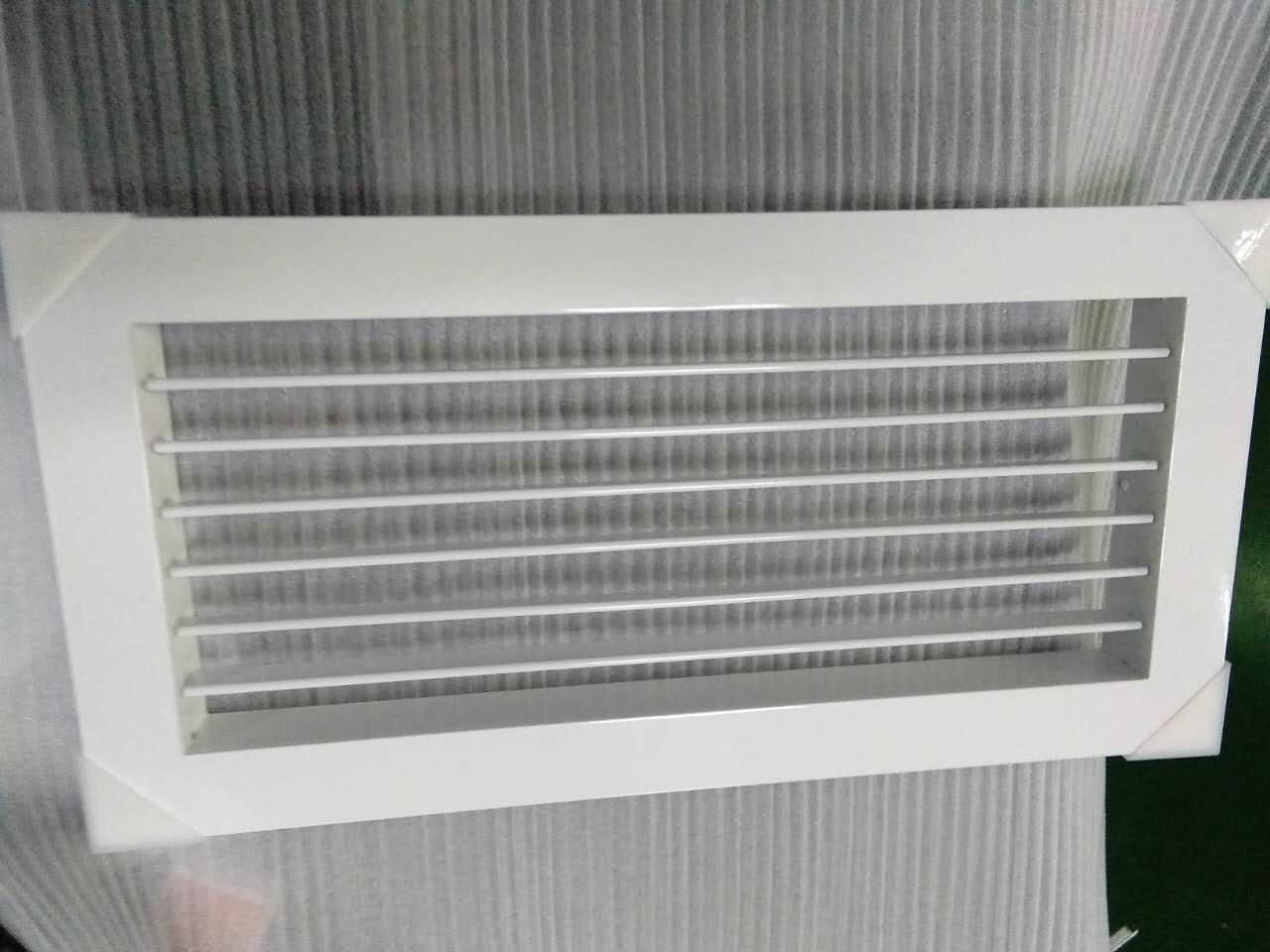 Wholesale HVAC High Quality Aluminum Sheet Single Deflection Grille for Ventilation System