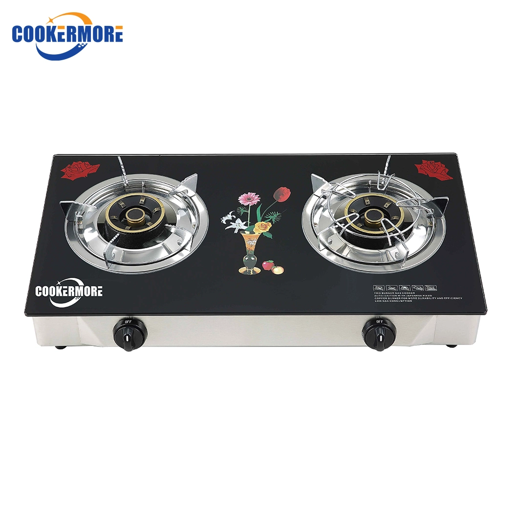 Wholesale The Best Price Electric and Gas Cooker and Kitchen Appliances Gas Cooktop 2 Burners Gas Stove