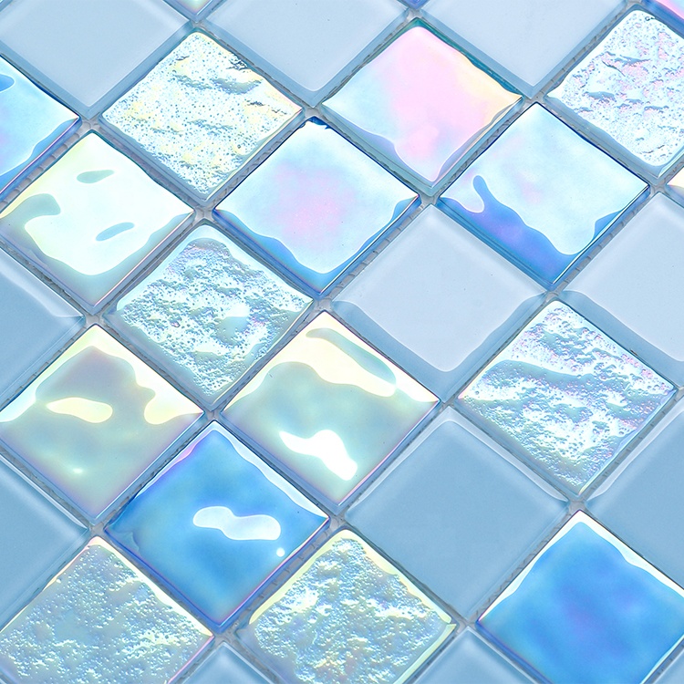 Factory Supply Ceramic Glass Mosaic Tile For Swimming Pool Modern