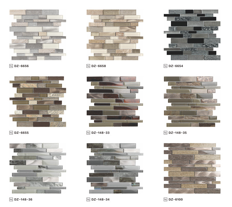 China Suppliers Irregular 12"x12" Art Mosaic