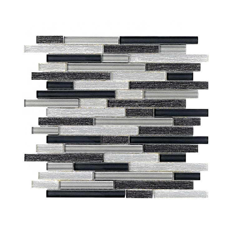 New 3D Beveled Mirror Square Glass Tile Mosaic For Bathroom Kitchen Wall Backsplash Decor