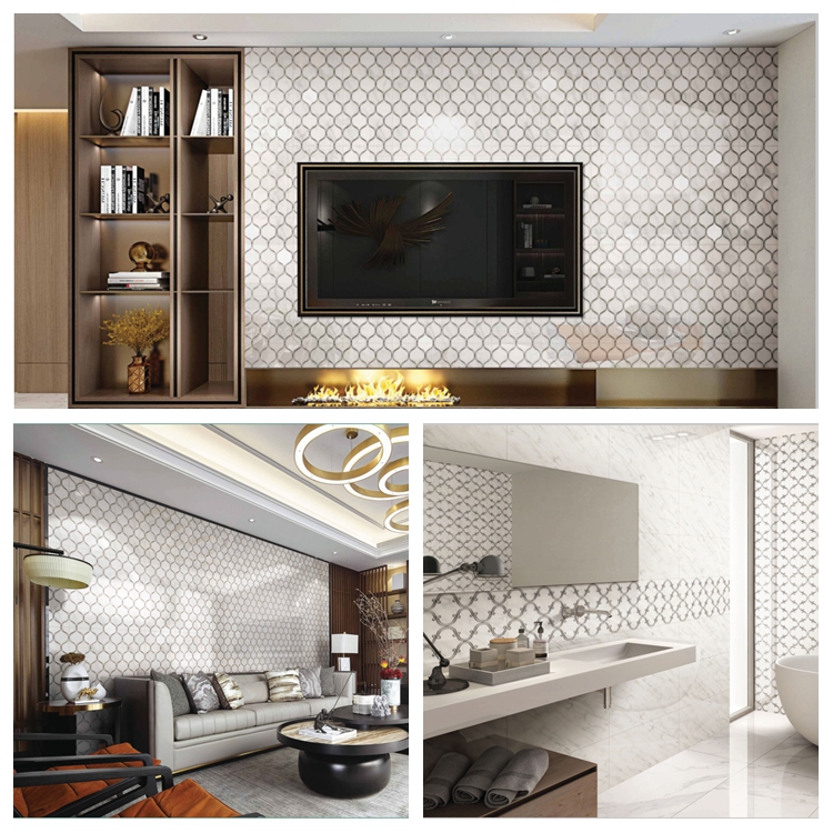 Wholesale Penny Round porcelain mosaic