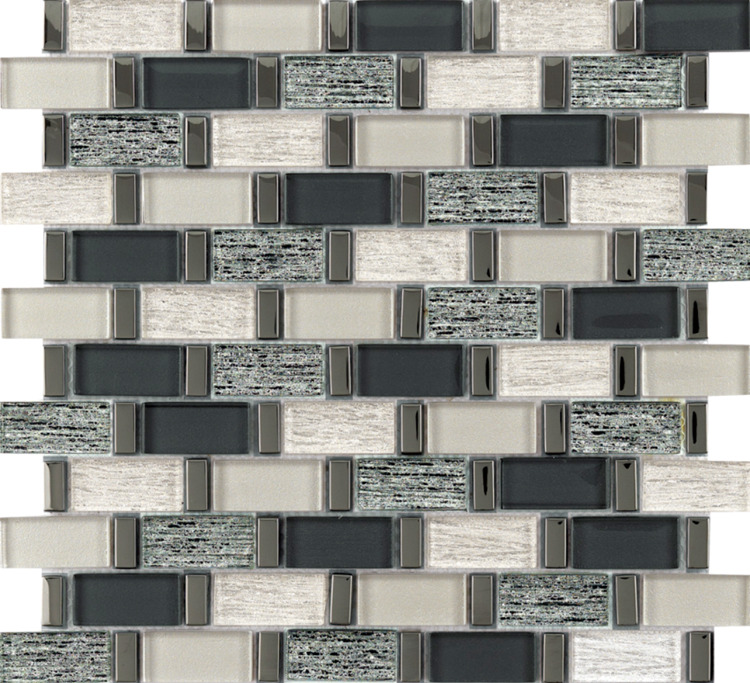 Supplier 12"x12.2" Strip Tile Backsplash Mosaic