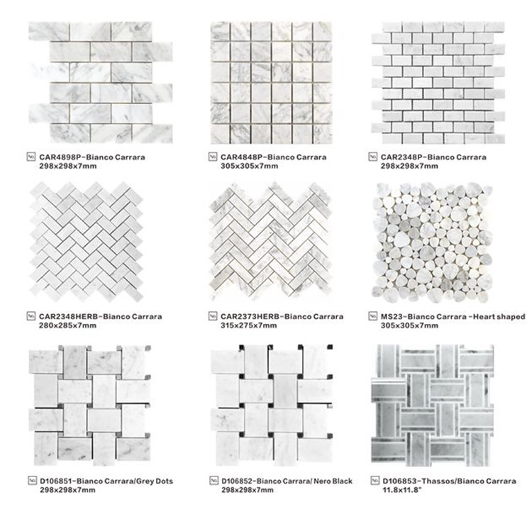 hot sale stone art marble mosaic