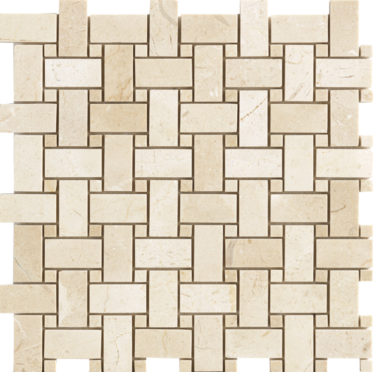 China Suppliers Basket Weave stone mosaic