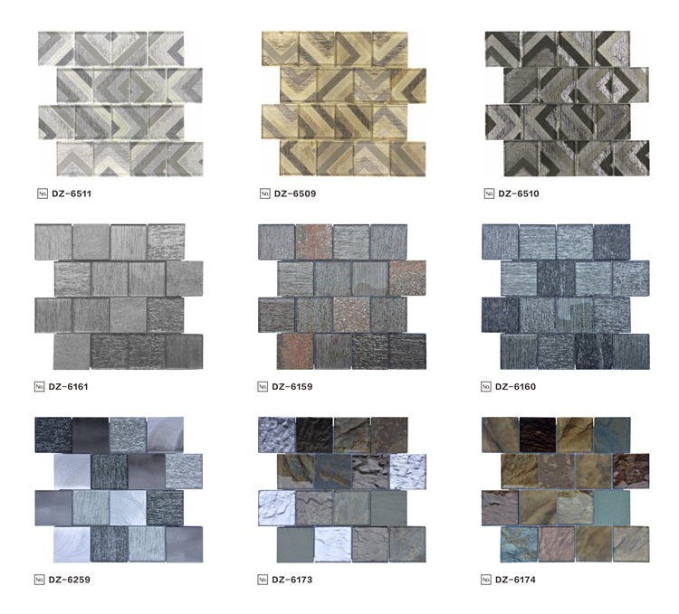 High quality Wall Decoration Italian Square Mosaic