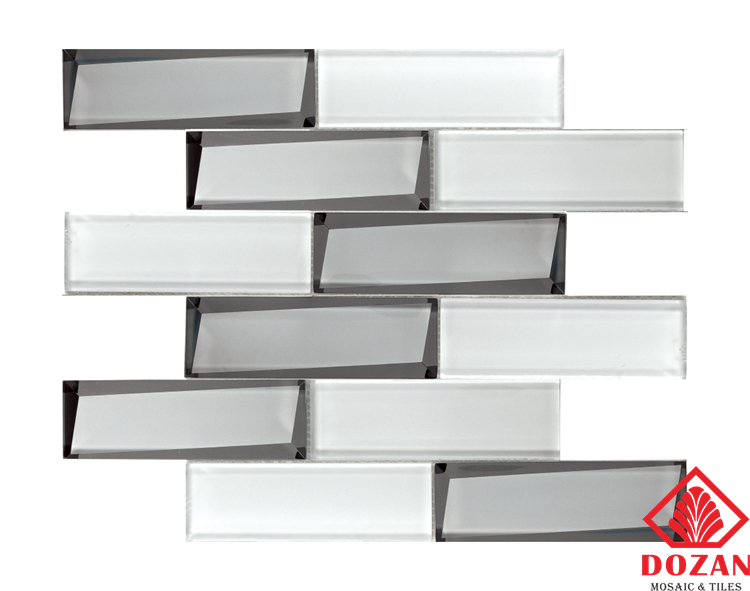Feature Wall 3D Mirror Glass 12"x12" Tile Art Mosaic