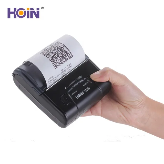 HOIN - Stampante termica portatile per biglietti da 80 mm Android BT per  piccoli biglietti per logistica
