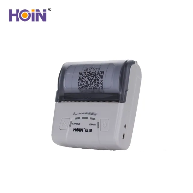HOIN - Stampante termica BT 80mm Connect Telefono Android Mini stampante  portatile portatile portatile Mini stampante termica portatile da 80 mm