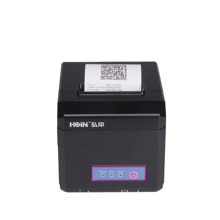 Imprimante Thermique de reçus Imprimante De Reçu Thermique De 58mm avec  Interface BT & USB Compatible avec Les Commandes ESC/POS (Couleur : Black
