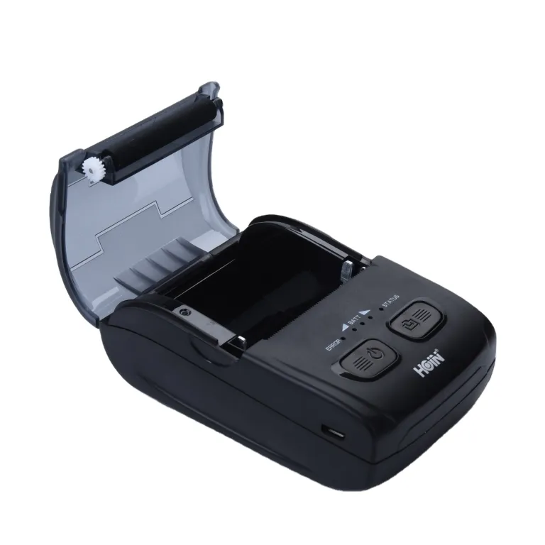 HOIN - Impresora térmica portátil de fábrica mini USB BT impresora móvil de  mano Impresora térmica portátil