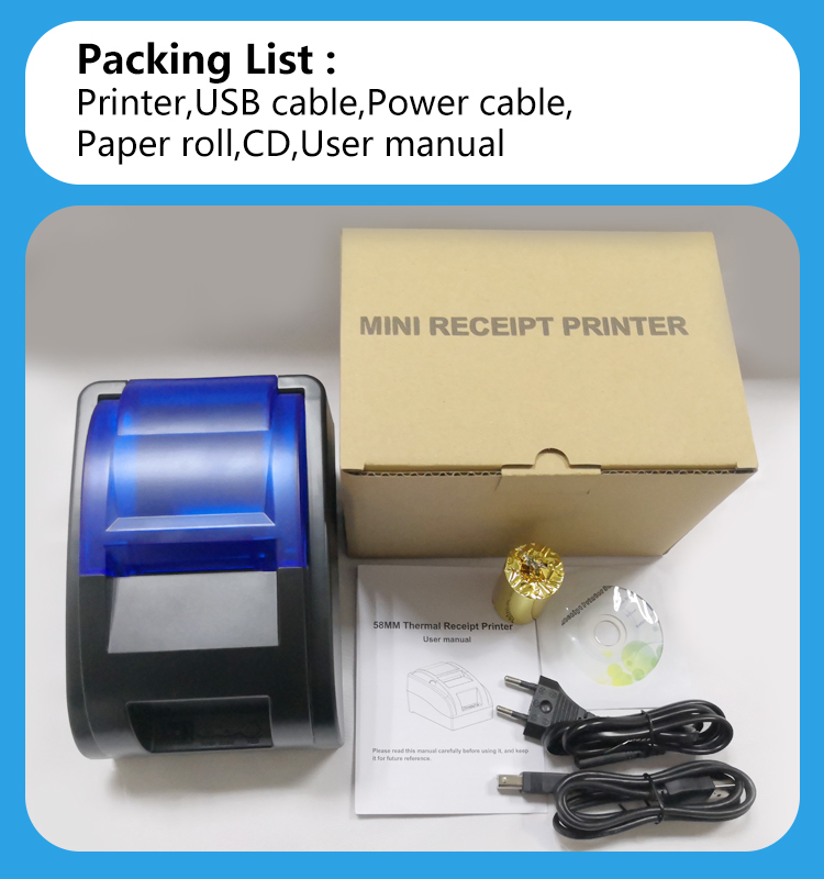 HOIN 58mm Receipt printer thermal driver for android&IOS low price