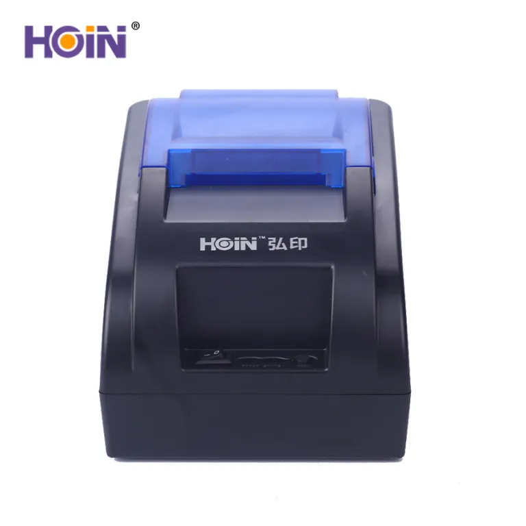 HOIN - Support IOS Android For POS System Cheap USB Printer Thermal Printer  58mm Desktop Thermal Printer