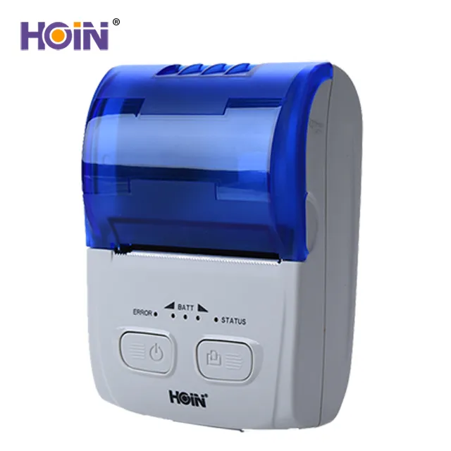 HOIN - Powered by USB BT Portable Printer HOP-H200 With BIS For India 58mm  portable thermal printer