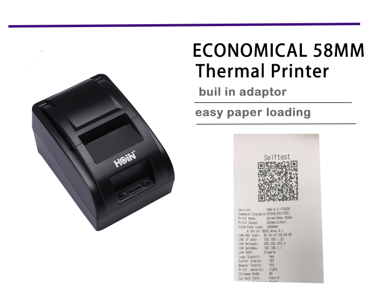 HOIN 58mm Receipt printer thermal driver for android&IOS low price