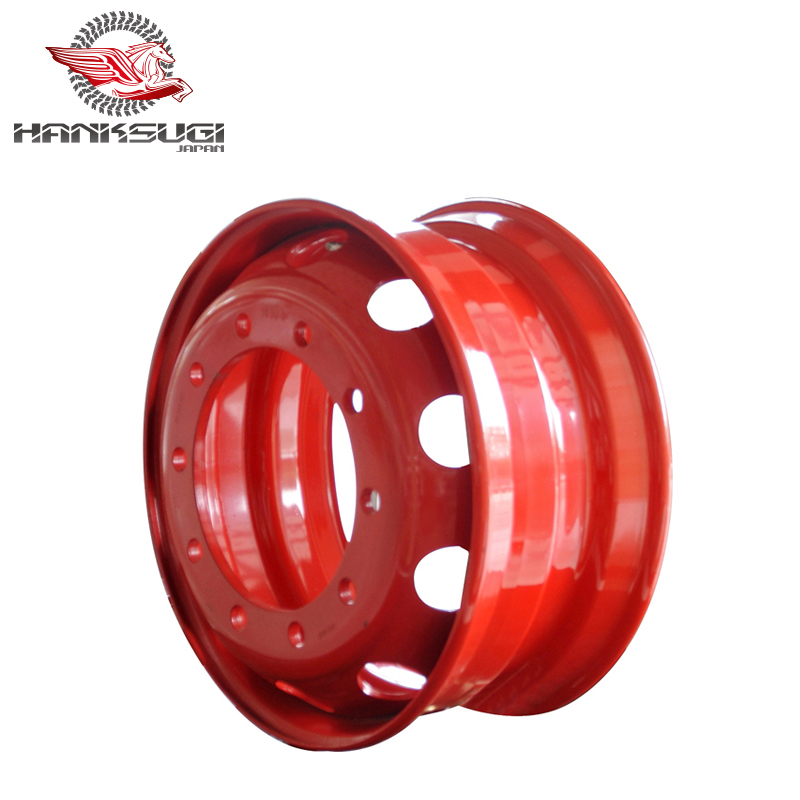 Hanksugi Steel wheel rims 24 inch semi truck Truck Steel Wheels