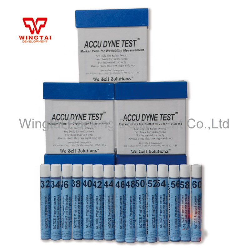 Rotuladores ACCU DYNE TEST para medición de humectación, bolígrafo