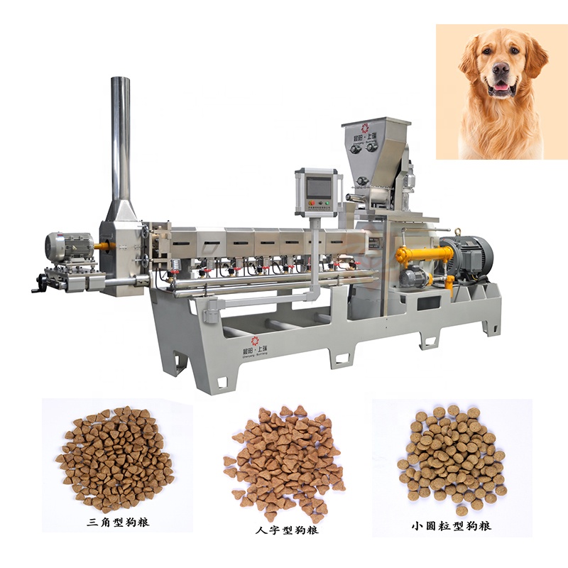 chenyang animal pet dog cat food manufacturing machine with 304