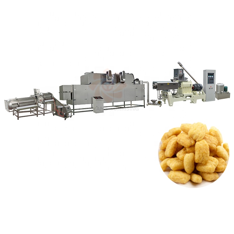chenyang Cheese Snack Food Making Machine Extruded Puff Corn Machine Puffed/extruded Snacks