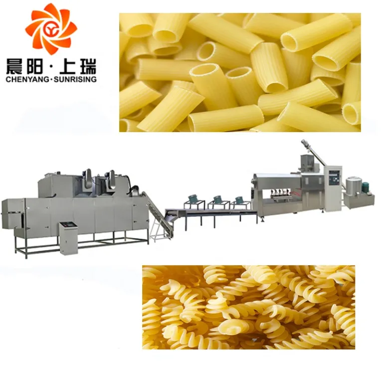 Single Screw New Design Pasta Macaroni Extruder Machine For Sale