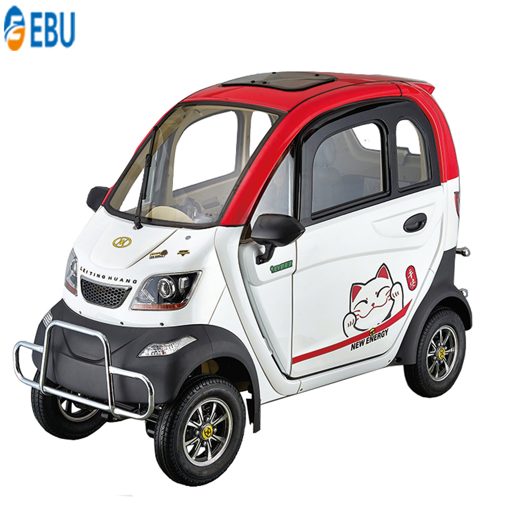 EBU Mini electric vehicle 4 seats small mini electric cars for