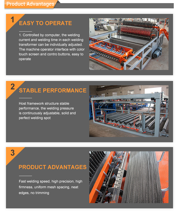 Widely Application wire mesh panels making machines