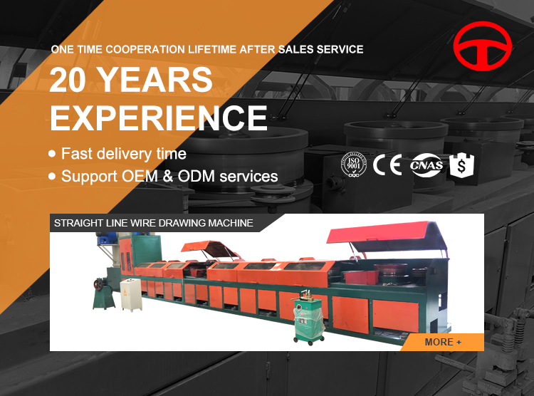Straight type automatic carbon steel wire drawing machine 2.0mm