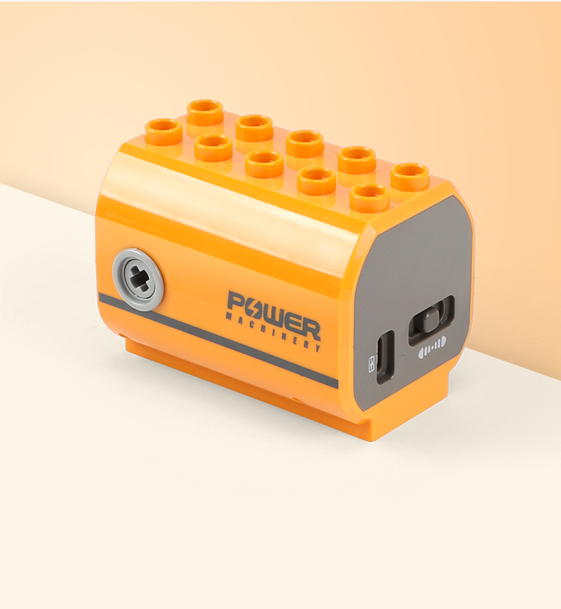 FEELO FEELO Building Blocks Electric Motor Mechanical Gear Building