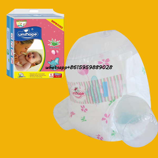 Tape Baby Diaper PE Film and PP Manufacturers in China Non Woven Fabric Disposable Printed OEM ODM Customized Soft Breathable