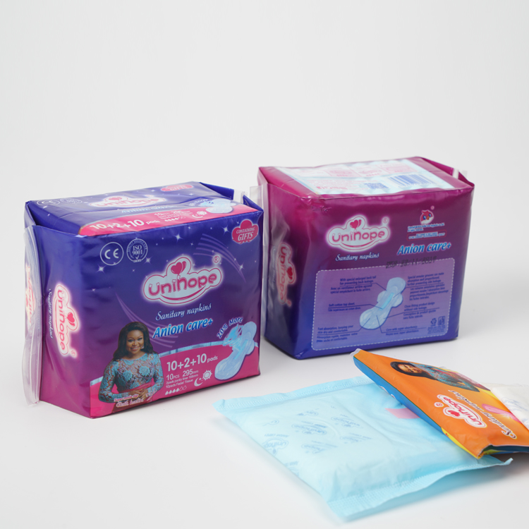 New package wholesale price cold disposable sanitary pads napkins