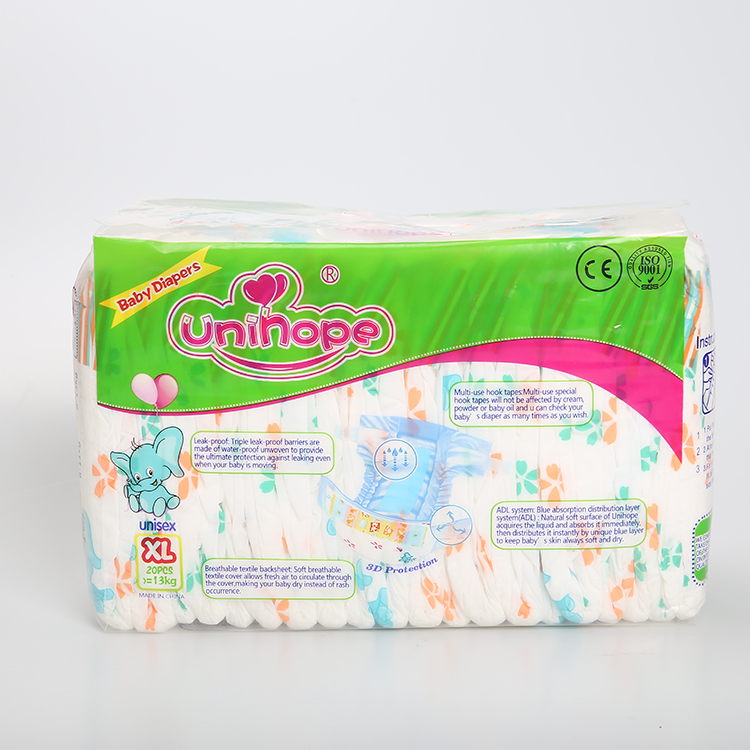 Manufacturers In China Dry Surface Nappy Leak Protect Super Absorbent Disposable Breathable baby Diapers