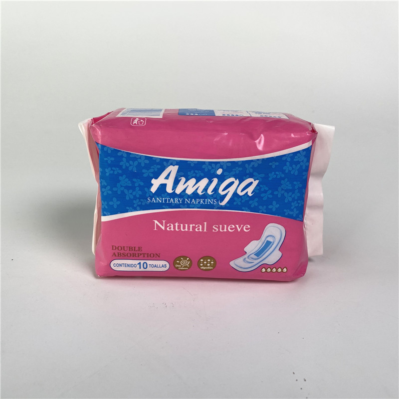 Ultra thin and cotton soft 280mm sanitary napkins for night use
