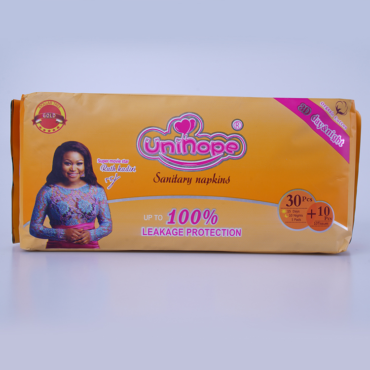 African market is very popular sanitary napkin with good quality pads