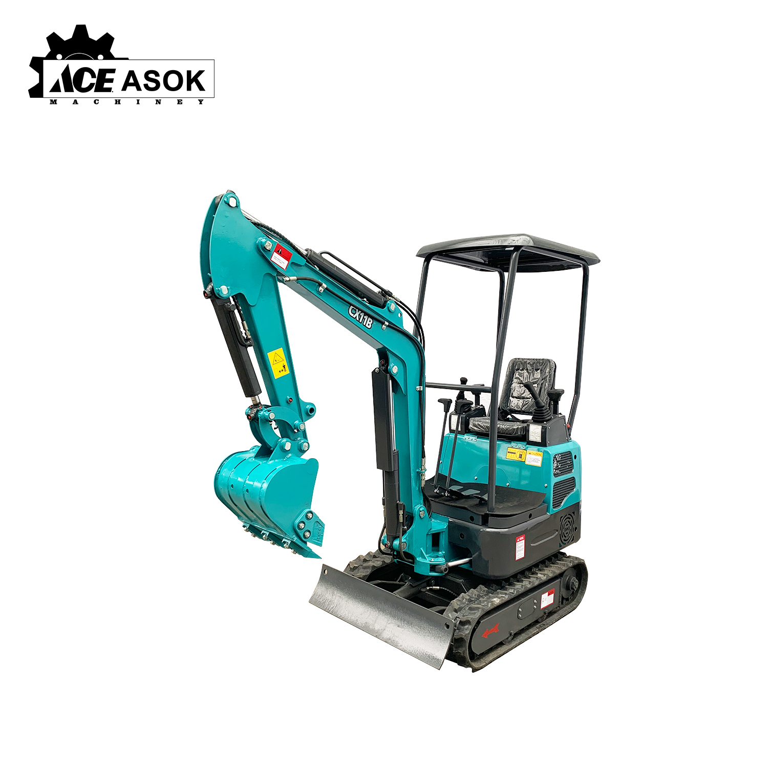 Factory Direct Sale Mini excavator 1 ton 1.2 ton Pilot control system mini digger with free shipping