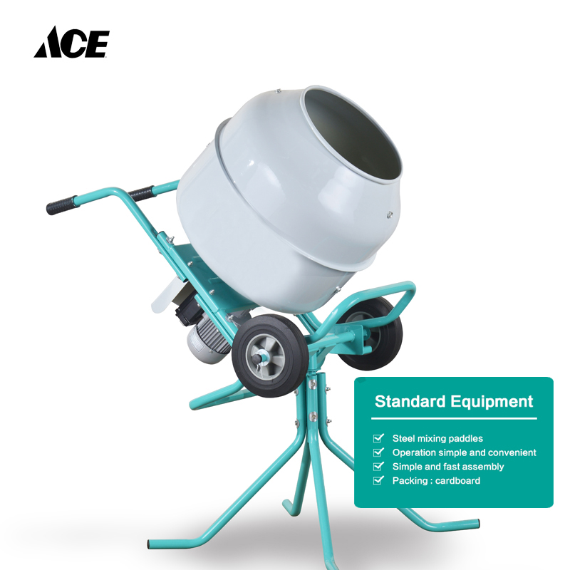 Small Capacity Machine Electric Concrete Mixer Motor Cement Mixer