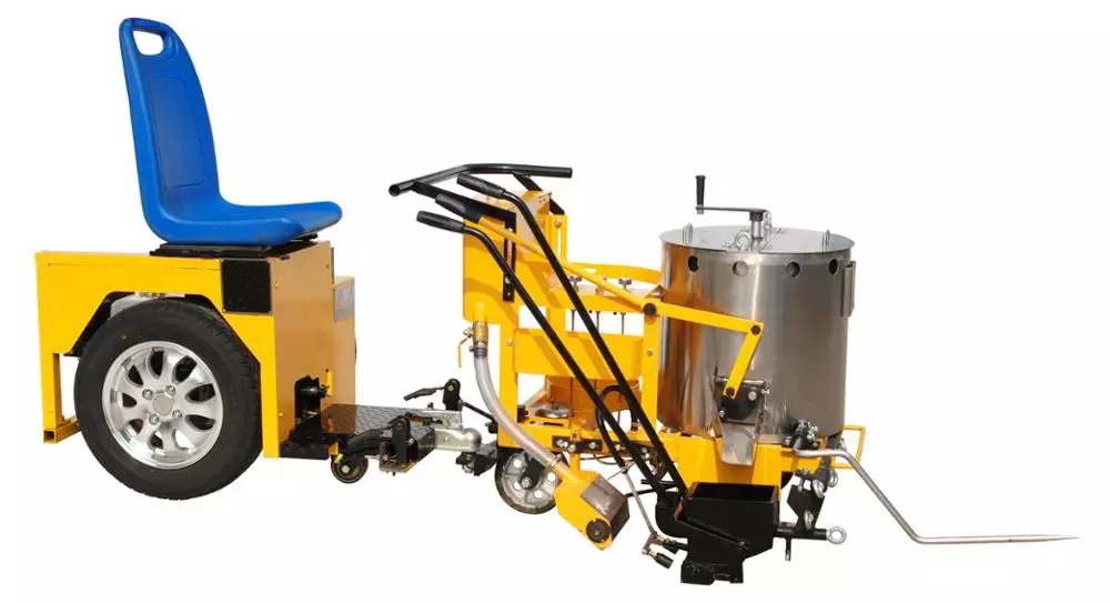 Small Self Propelled Driving Type Traffic Road Line Marking Machine