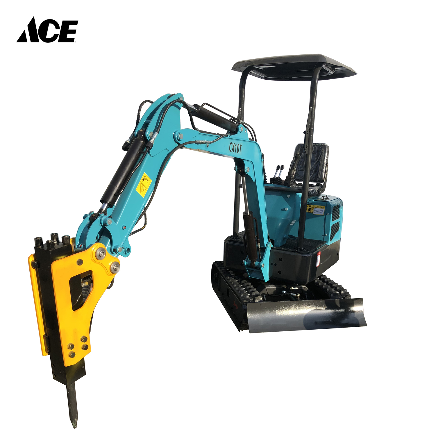 China manufacturer wholesale 1ton mini hydraulic crawler excavator with a roof