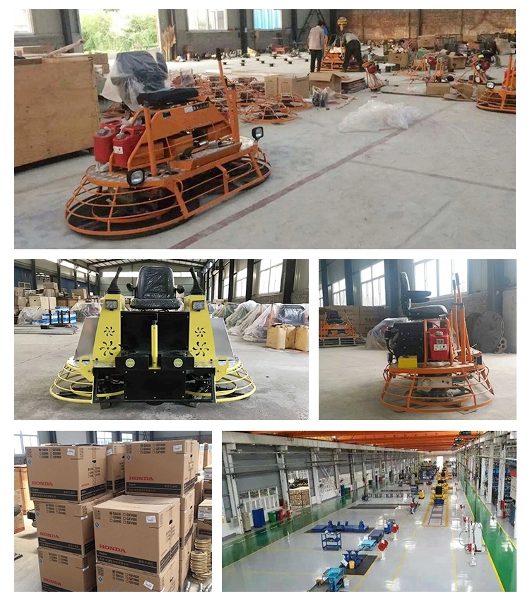 Construction machine power trowel ride on factory suppliers