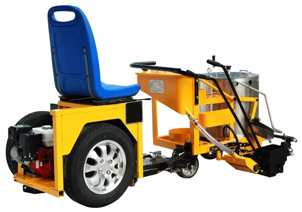 Small Self Propelled Driving Type Traffic Road Line Marking Machine
