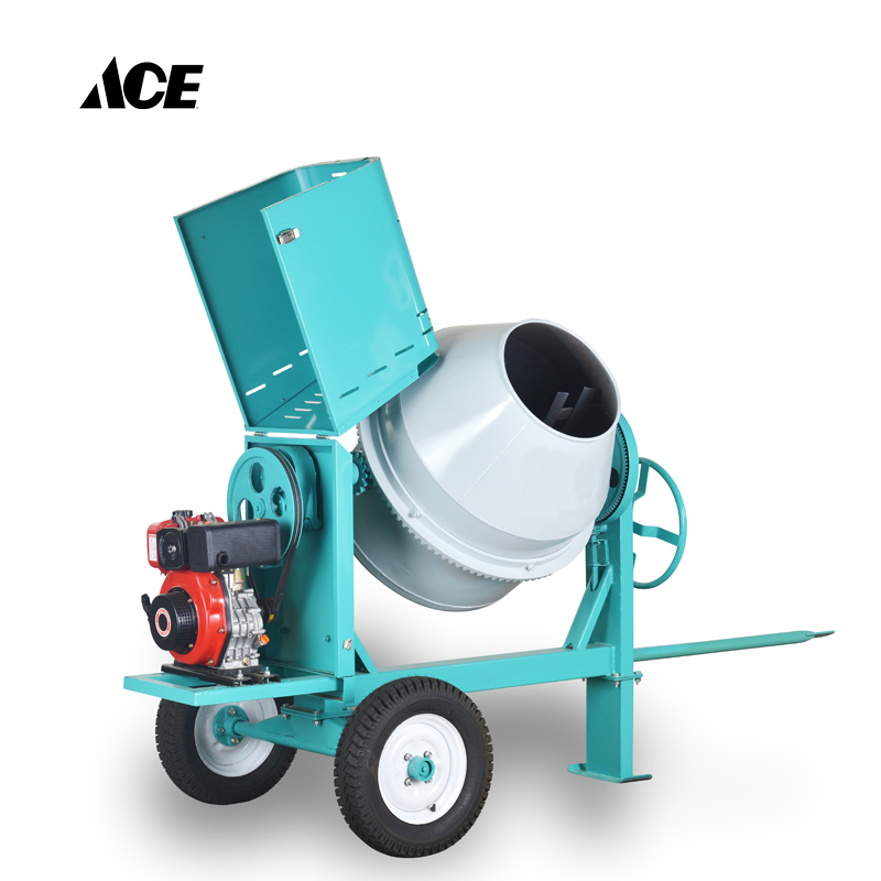 350L Portable Electric Motor Engine Manual Cement Concrete Mixer Price