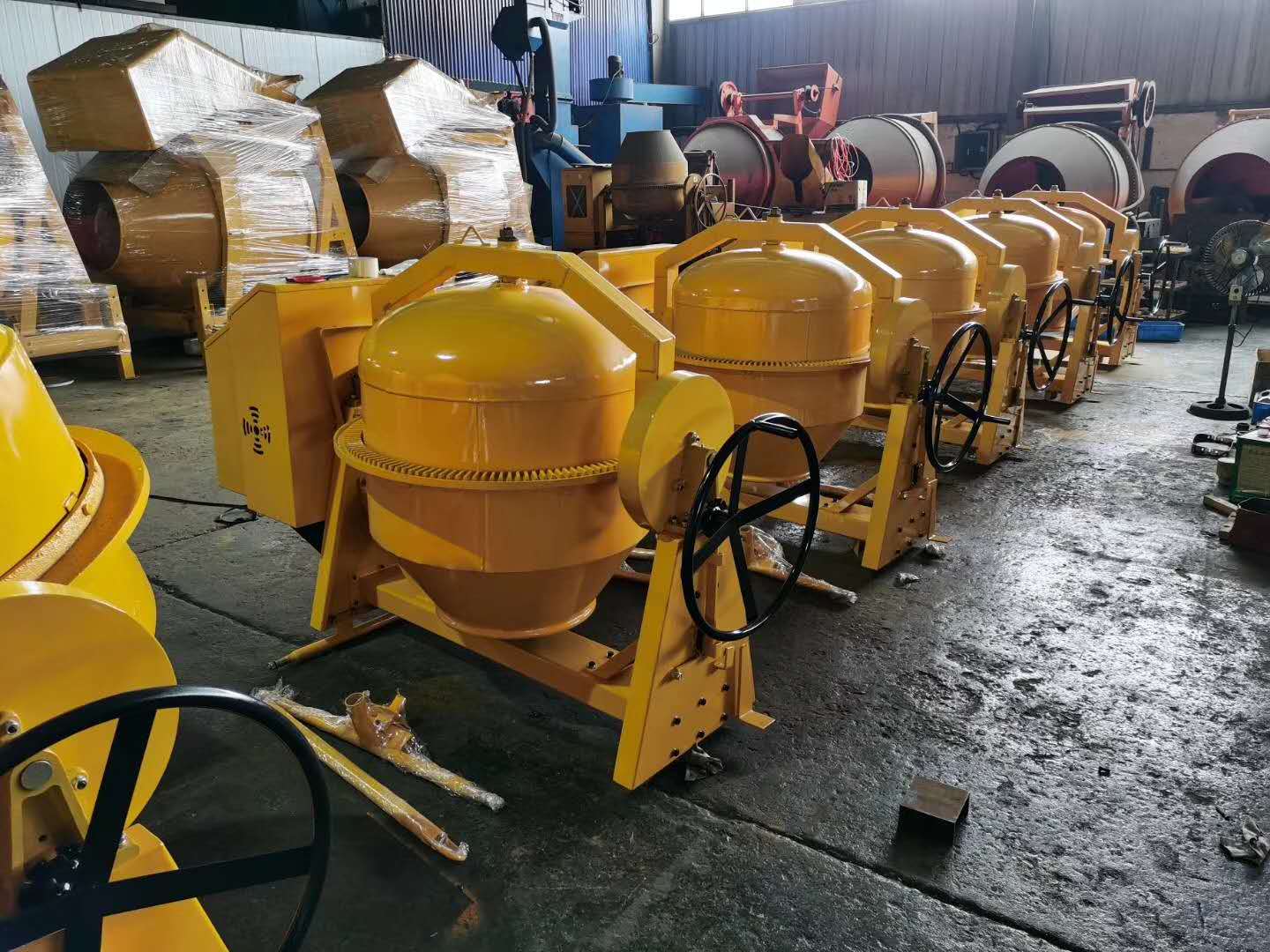 350L Free shipping China factory industrial/home use cement mixer manual concrete mixer