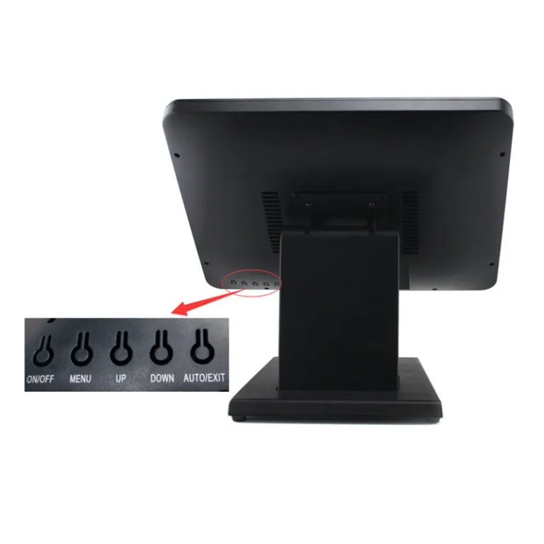 CARAVPOS - Pantalla táctil comercial o industrial de 15 pulgadas USB PC POS  Monitor TM1501