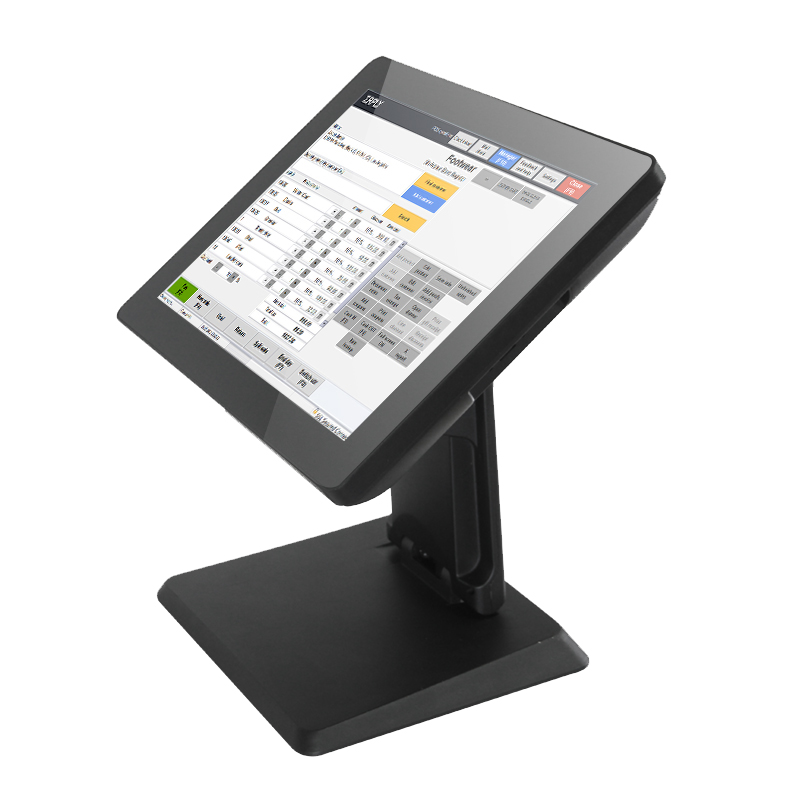 CARAVPOS - Caixa registradora de alumínio shell de 15 polegadas Tudo em uma máquina Touch Sistema Tela de computador Sistema Pos Sistema Pos Sistema
