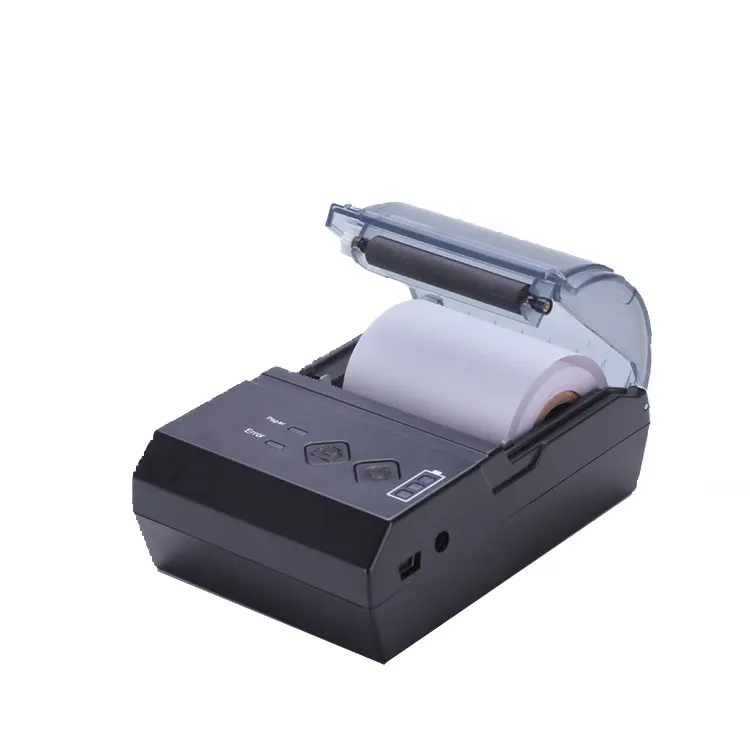 CARAVPOS - Mini stampante termica BT portatile da 58 mm Stampante