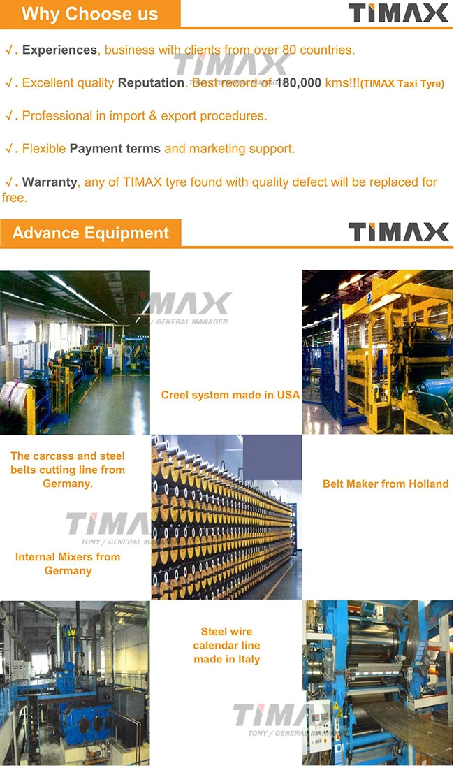 Low Price Qingdao Factory in China Car Tyres 175r16c Taxi Tyre