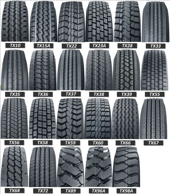China Brand Truck and Bus Tyres 11r22.5 12r22.5 13r22.5 295/80r22.5 315/80r22.5 385/65r22.5