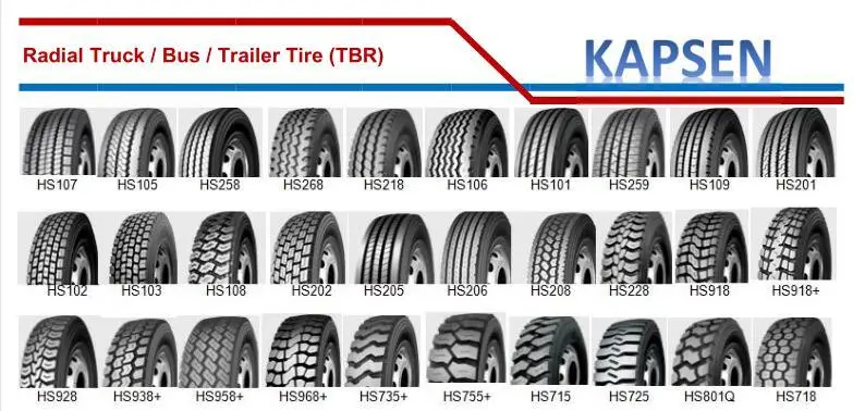 Doupro Brand Chinese Light Truck New Tire 315/80r22.5