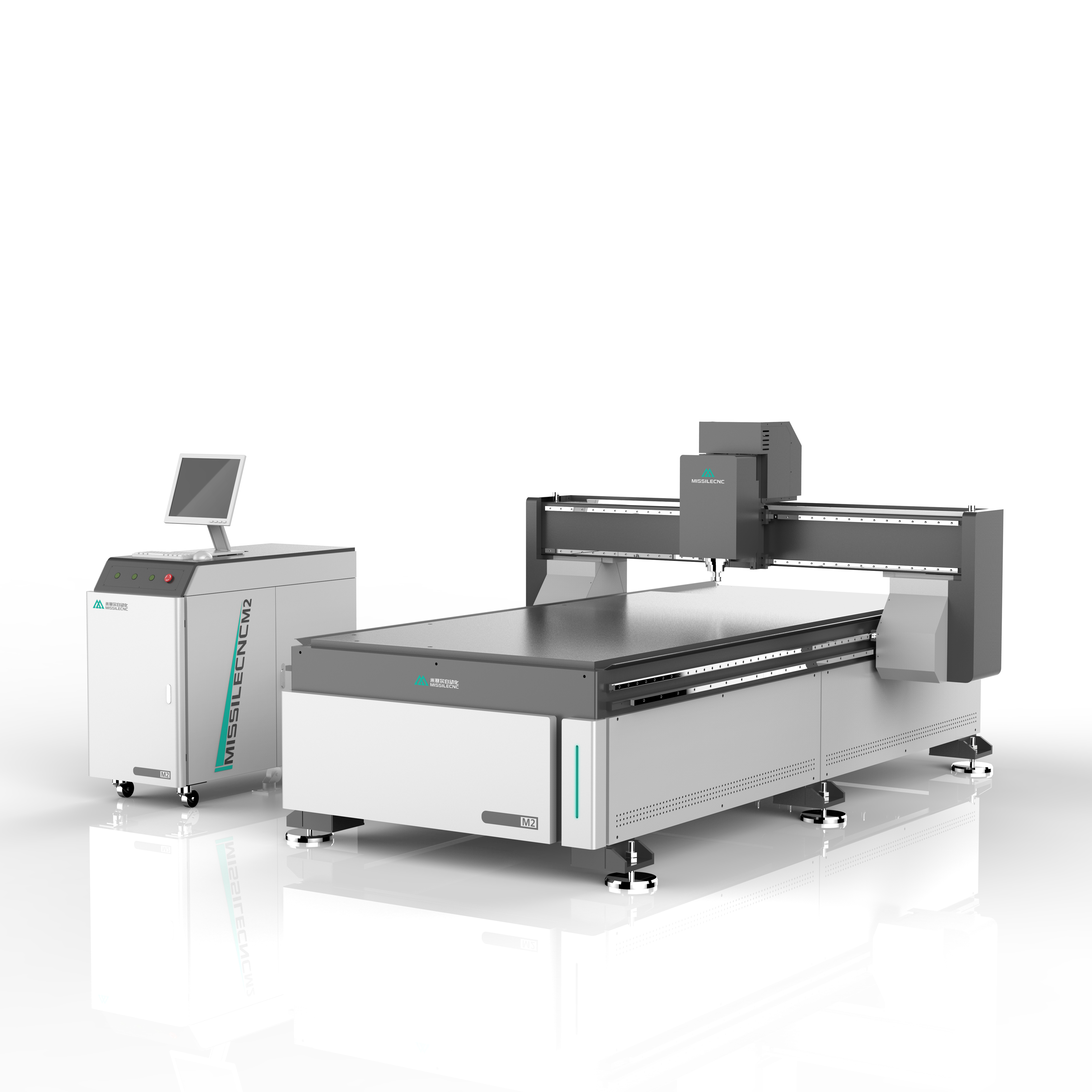 MISSILECNC - M2 1325 4 * 8ft cnc router untuk kayu akrilik PVC mesin aluminium tembaga dijual Iklan CNC Router