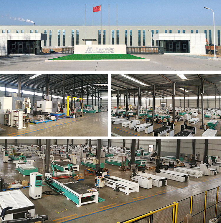 MISSILECNC High Rigidity automatic pop pin vacuum cnc nesting machine